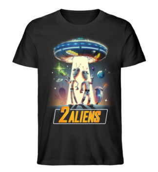 2Aliens Shirt "Poster-Motiv" - Herren Organic Shirt-16