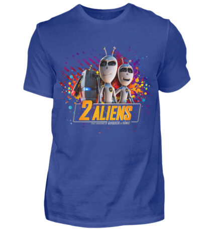 2Aliens Shirt "Quiqueck, Hämat, IDJ" - Herren Shirt-668